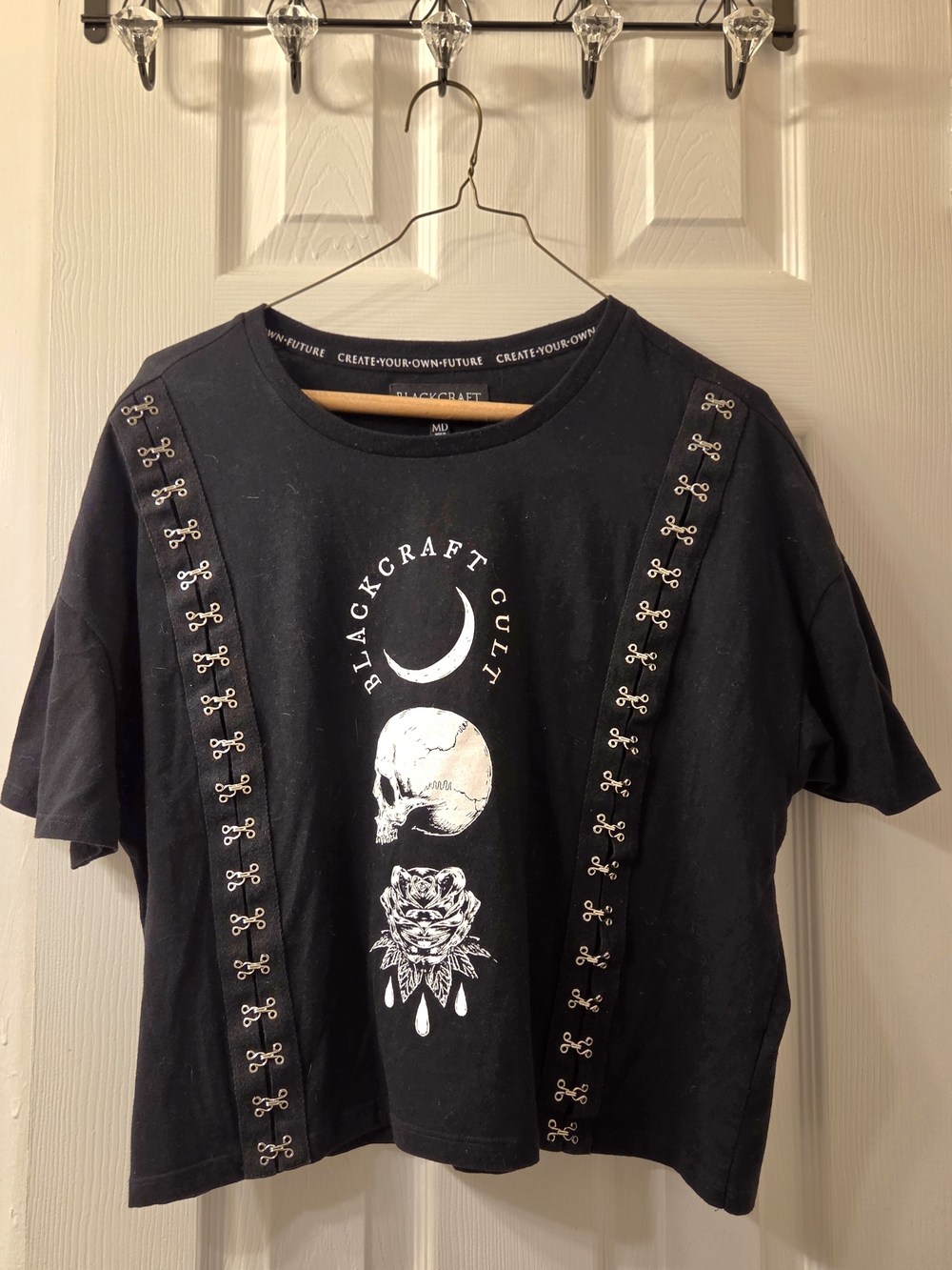 Blackcraft Cult Women's Black Short Sleeve Graphic Tee